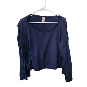 Women's Navy Blue Top